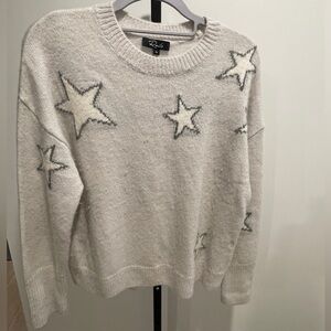 Rails cashmere Star Pattern Sweater, size xs